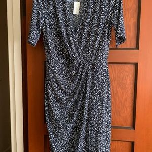 NEW Banana Republic Print Wrap Dress